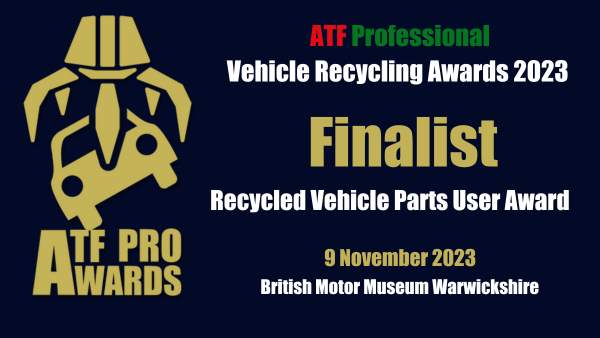 Recycled Vehicle Parts User Finalist